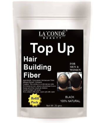 La'Conde Hair Building Fiber Instant Fuller Hair (Black) 25 gm