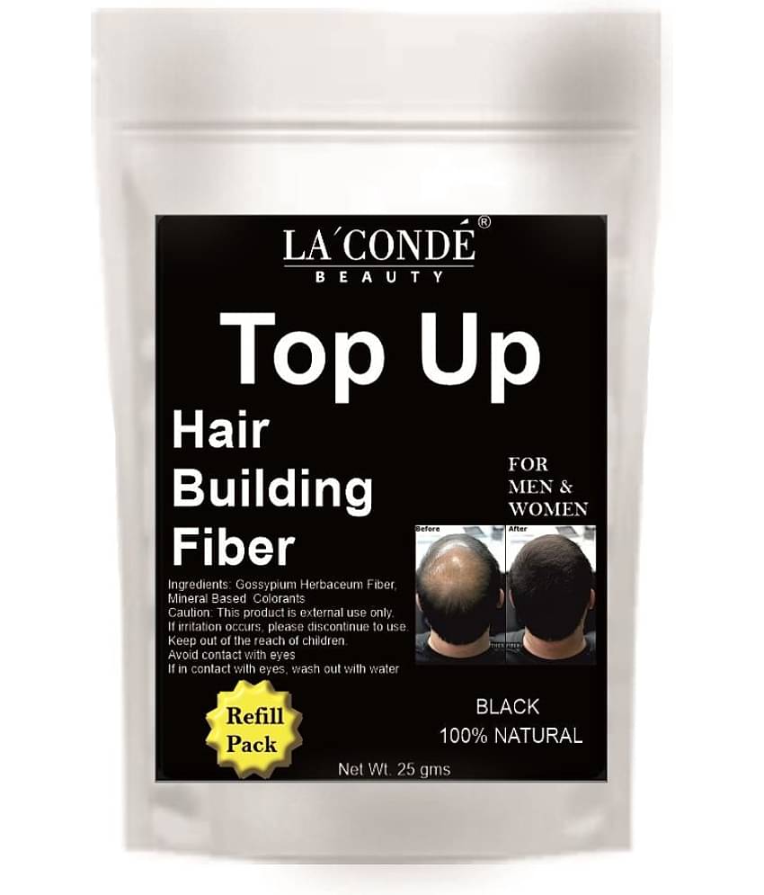 La'Conde Hair Building Fiber Instant Fuller Hair (Black) 25 gm