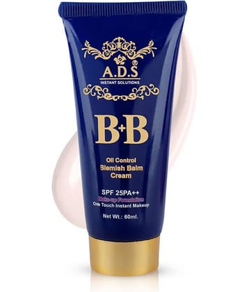 A.D.S. Oil Control BB Cream with SPF 25 BB Cream Light 60 g