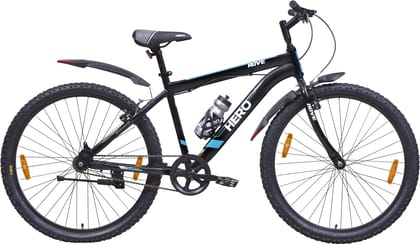 HERO ROVE 27.5 T (inch) Mountain Cycle (Single Speed, Black, Green, Rigid) HERO ROVE 27.5 T (inch) Mountain Cycle (Single Speed, Black, Green, Rigid)