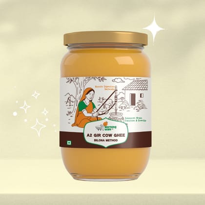 Morning Wale A2 Gir Cow Ghee (500g) | Vedic Bilona Method | Immunity & Digestion Booster