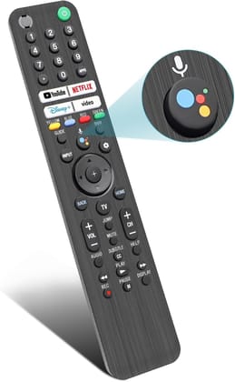 Sony TV Replacement Remote Compatible with All 2019 to 2024 Sony and Bravia Smart TVs with Voice Control Works Perfectly with XR and XBR Series 4K LED OLED Google