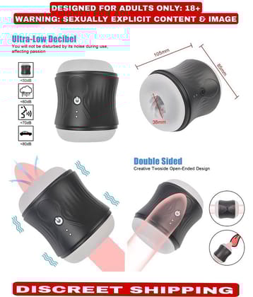 WIRELESS  VIBRATING MALE MASTURBATOR CUP IN 10 FREQUENCY VIBRATION  MODE WITH  MAGNETIC USB CHARGING OPTION BY KAMAHOUSE(LOW PRICE SEX TOYS)