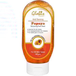 Globus Remedies Papaya Face Wash 100 ml