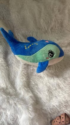Aqua Collection Cute Whale Plush Toy - Soft Stuffed Animal for Kids