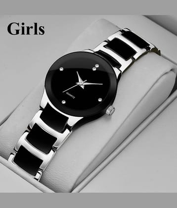 Trex Black Stainless Steel Analog Womens Watch