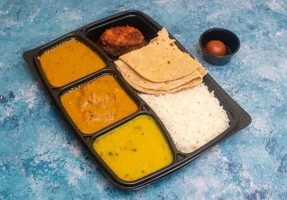 Bengali Rohu Fish Thali