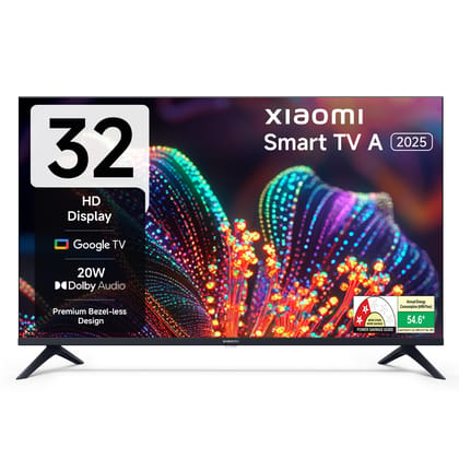 Xiaomi 80 cm (32 inch) A HD Ready Smart Google LED TV L32MB-AIN black / 32 inches