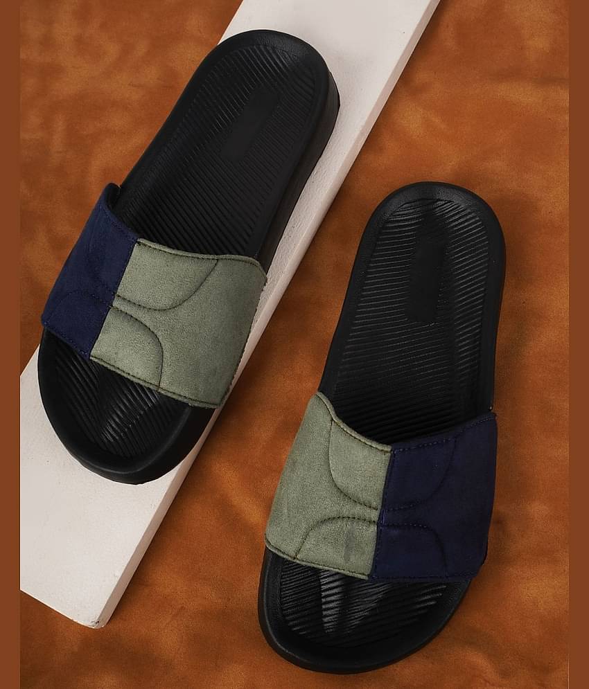 PERY PAO Multicolor Men's Slide Flip Flop
