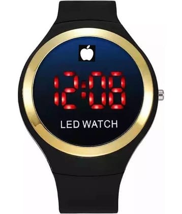 Renaissance Traders - Black Silicon Digital Men's Watch