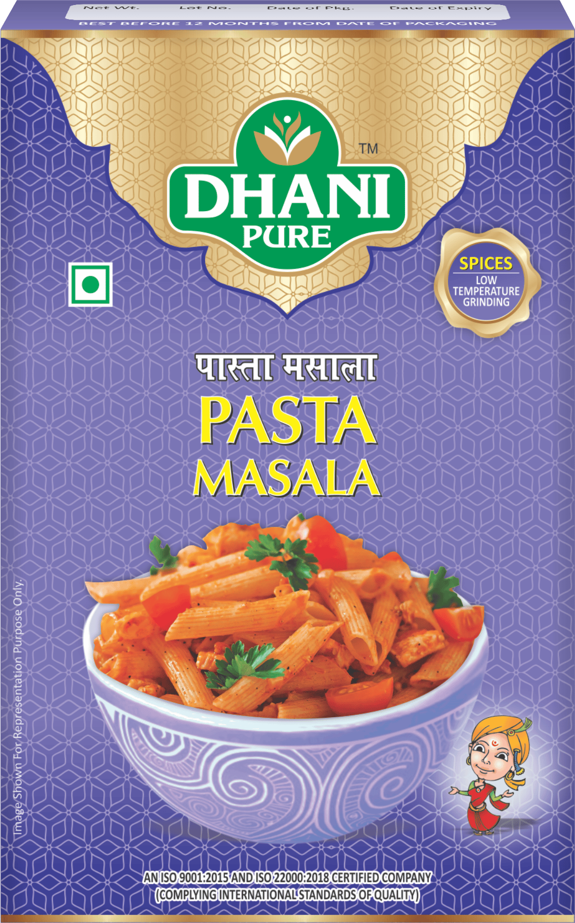 Dhani Pure Pasta Masala Box (MRP : RS. 10/- ONLY)