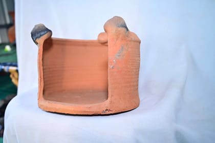 TERRACOTTA CLAY STOVE POYYI