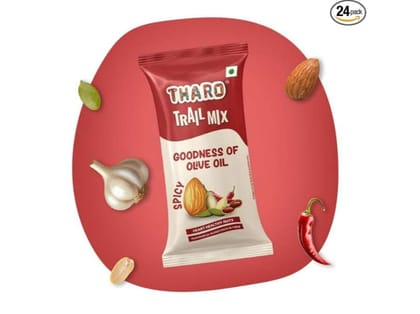 Tharo Spicy Trail Mix PACK OF 24 – Bold Flavour Snack Pack
