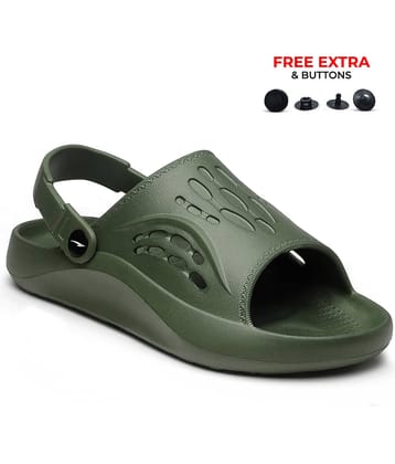 ASIAN - Olive Men's Clogs