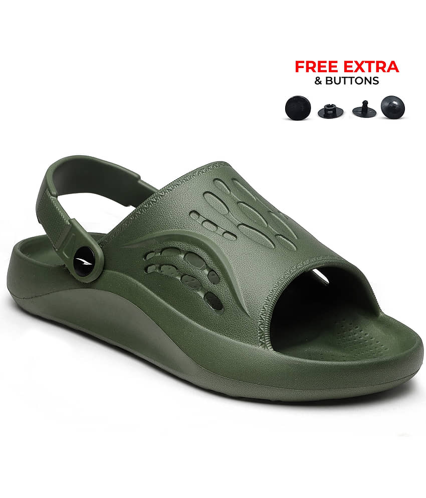 ASIAN - Olive Men's Clogs