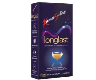 Kamasutra  Climax Delay Condoms Longlast 12 Pack