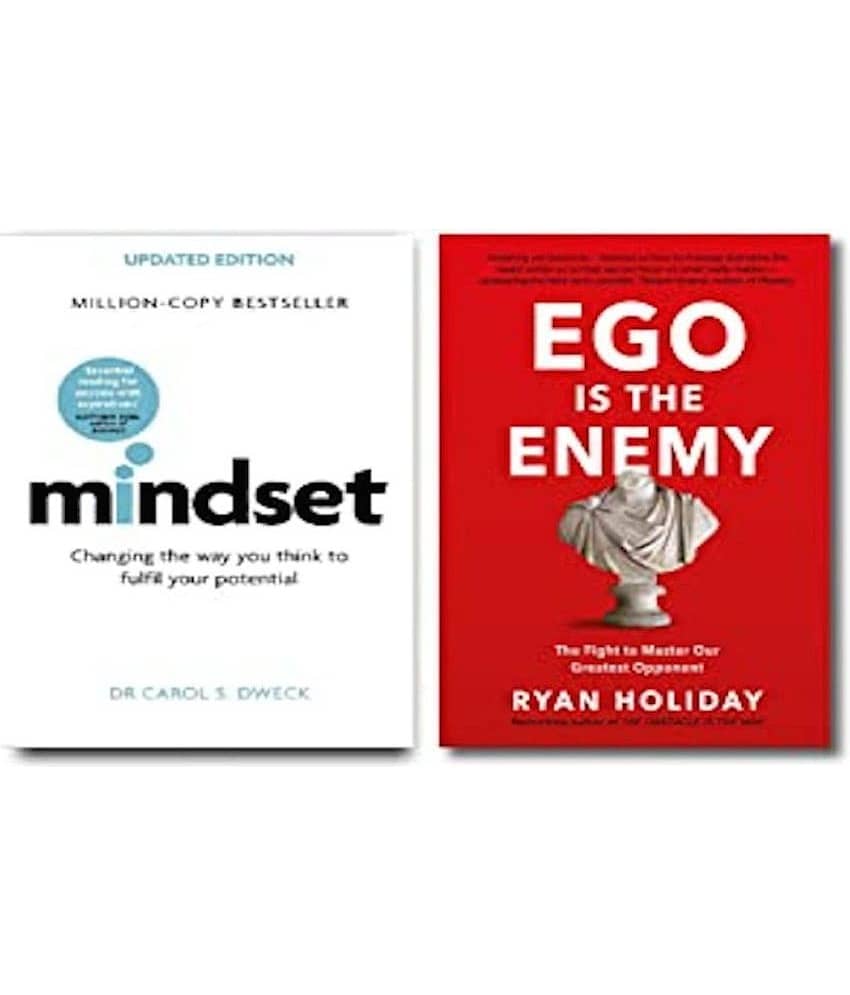 Mindset + Ego is the Enemy ( 2 Books Combo