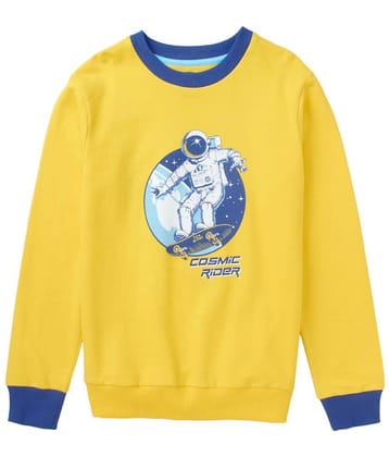 Cub Mcpaws Pack of 1 Boys Sweatshirt ( Yellow )