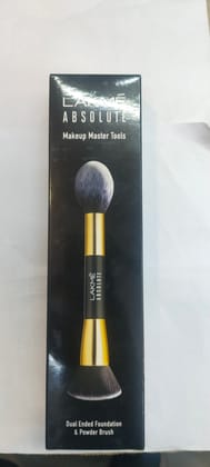 Lakme Absolute Makeup master tools Dual ended foundation & powder brush 