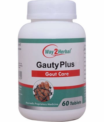 Way2Herbal Gauty Plus Tablet 60 No.S Pack of 1