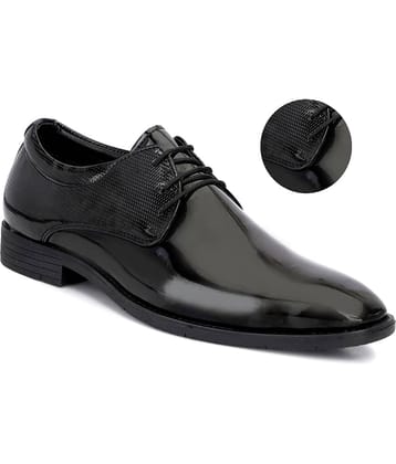 Buxton - Black Men's Derby Formal Shoes