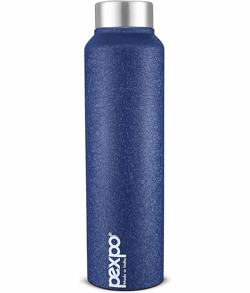 PEXPO 750 ml Stainless Steel Fridge Water Bottle (Set of 1, Red, Chromo)