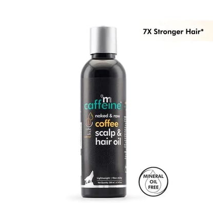 MCaffeine Coffee Scalp & Hair Oil For Hair Growth With Redensyl & Argan Oil, 200 ml