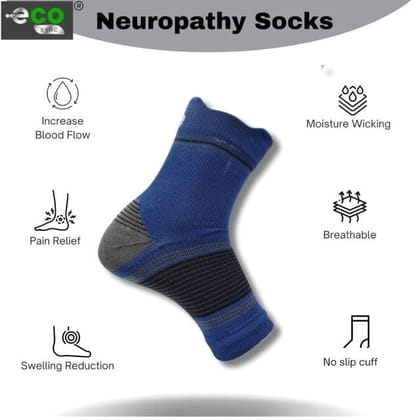 3_Pair Set Unisex Casual Cotton Printed Ankle Length Support Socks (Multicolor)-PID63413