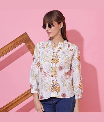 Sheetal associates Women's Cotton Regular Top ( White )