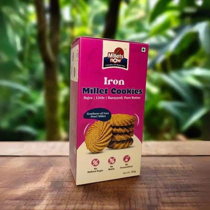 Iron Millet Bajri Cookies | Made with Bajra & Jaggery | 100g. Iron Millet Bajri Cookies | Made with Bajra & Jaggery | 100g.