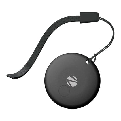 ZEBRONICS One Tag Smart Tracker for iPhone & iOS, Apple Find My Compatible, MFi Certified Bluetooth 5.3 Item Finder, 80dB Loud Alert, Anti-Lost Tracker, 1-Year Battery, No SIM Required (Color May Vary)