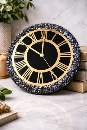 Resin handmade wall clock