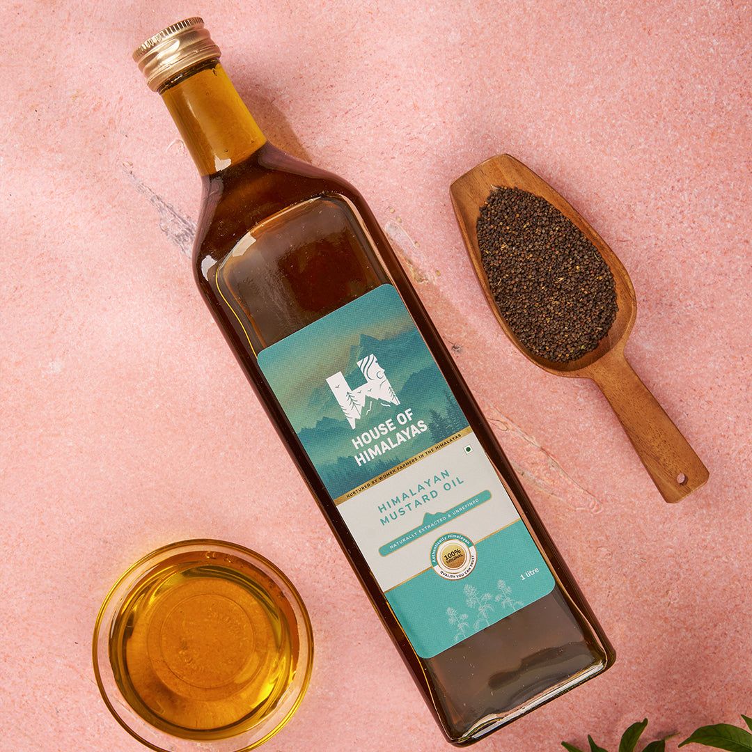 Himalayan Wild Mustard Oil: Nature's Powerhouse of Flavor-500ml
