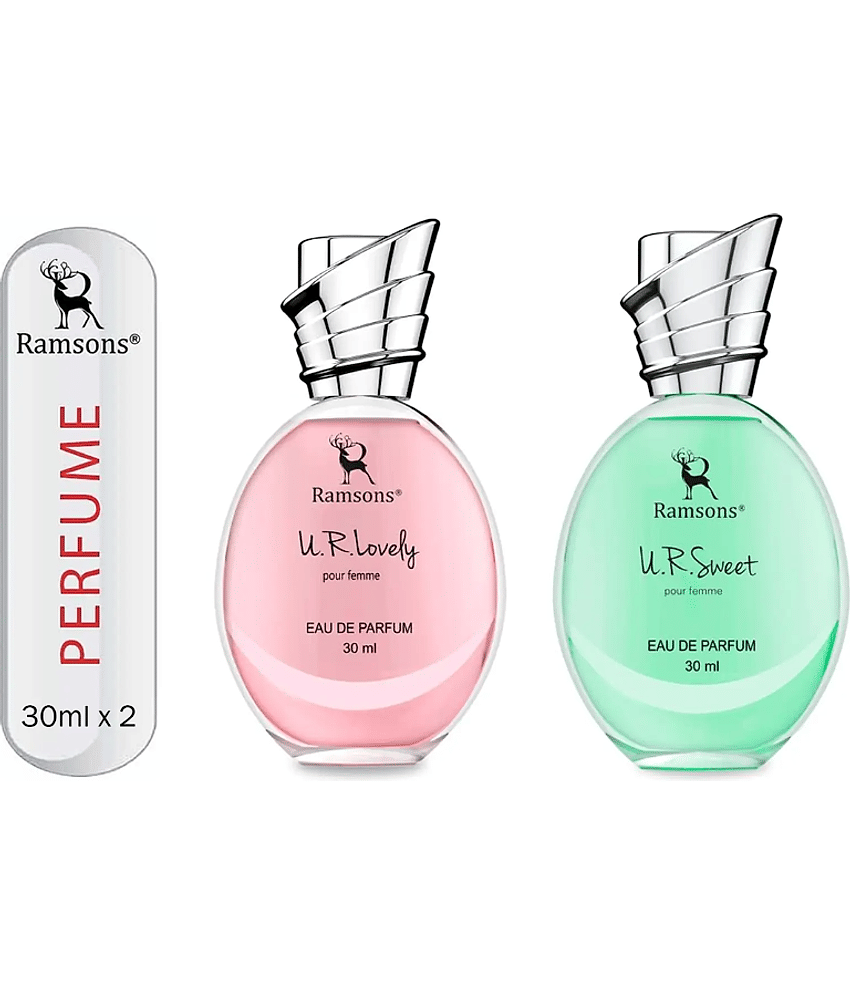 Ramsons - U R LOVELY & U R SWEET Eau De Parfum Combo Perfume For Women 30 ml (Pack of 2)
