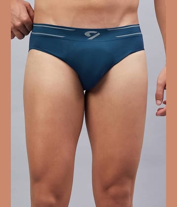 C9 Airwear Pack of 1 Nylon Briefs For Men's ( Blue )