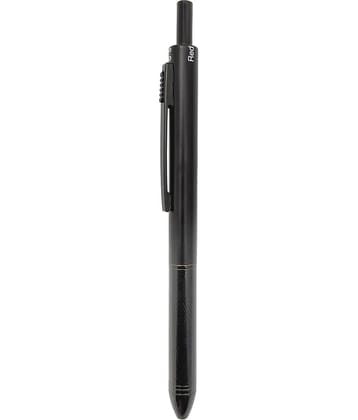 UJJi 5 in 1 Multi Colour Refill Pen, Red, Blue & Black ink with Pencil & Eraser Multi Function Pen