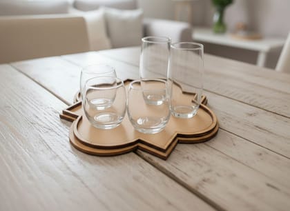 Dbeautify's DIY MDF Platter – Decorative Serving & Centerpiece