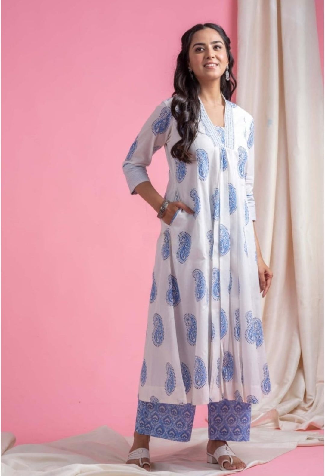 Elegant A line Summer Set-S