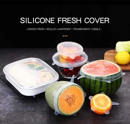 Stretch & Fit - Silicone Stretch Lids (Set of 6 Pc's)