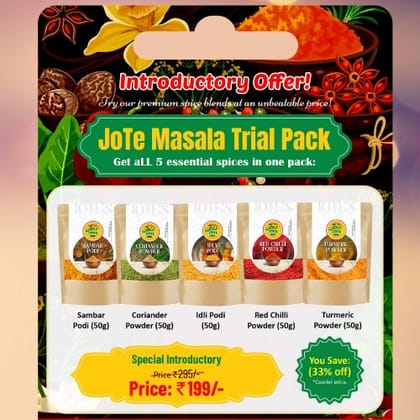 Jote Masala Introductory Value Pack (1 Set)