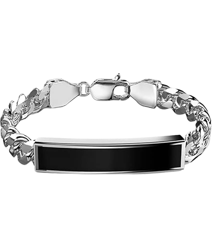 FASHION FRILL Silver Bracelet ( Pack of 1 )