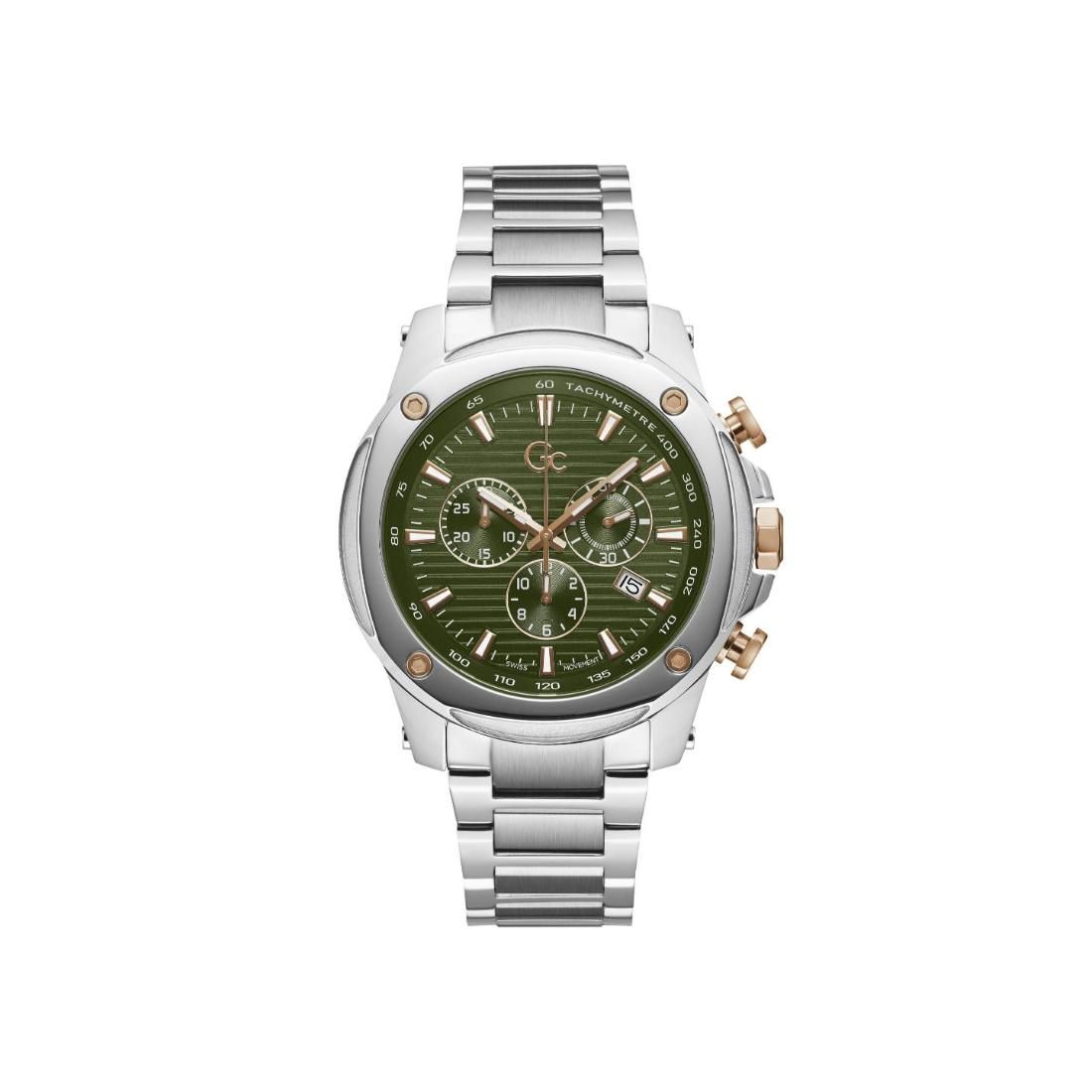 GC Men Green Dial 45 mm Analog Watch- Z13003G9MF-Green