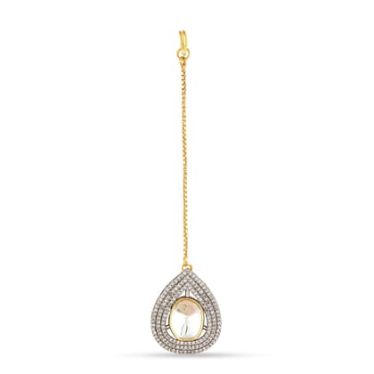 DINA - Classic Kundan Maang Tikka