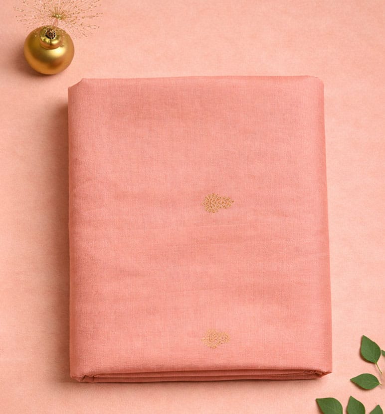 Handwoven Chanderi Tissue Saree