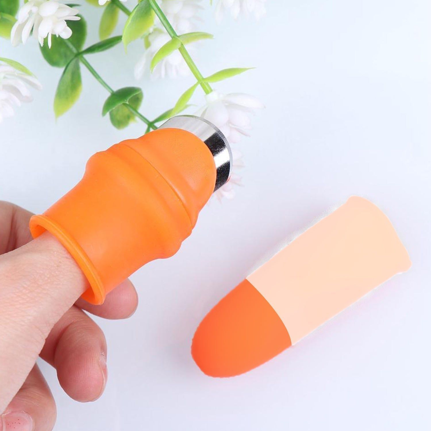 Vegetable Thumb Cutter and tool with effective sharp cutting blade system