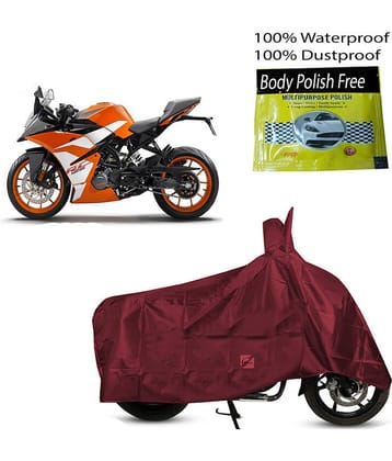 EGAL Bike Body Cover for KTM ( Pack of 1 ) , Maroon