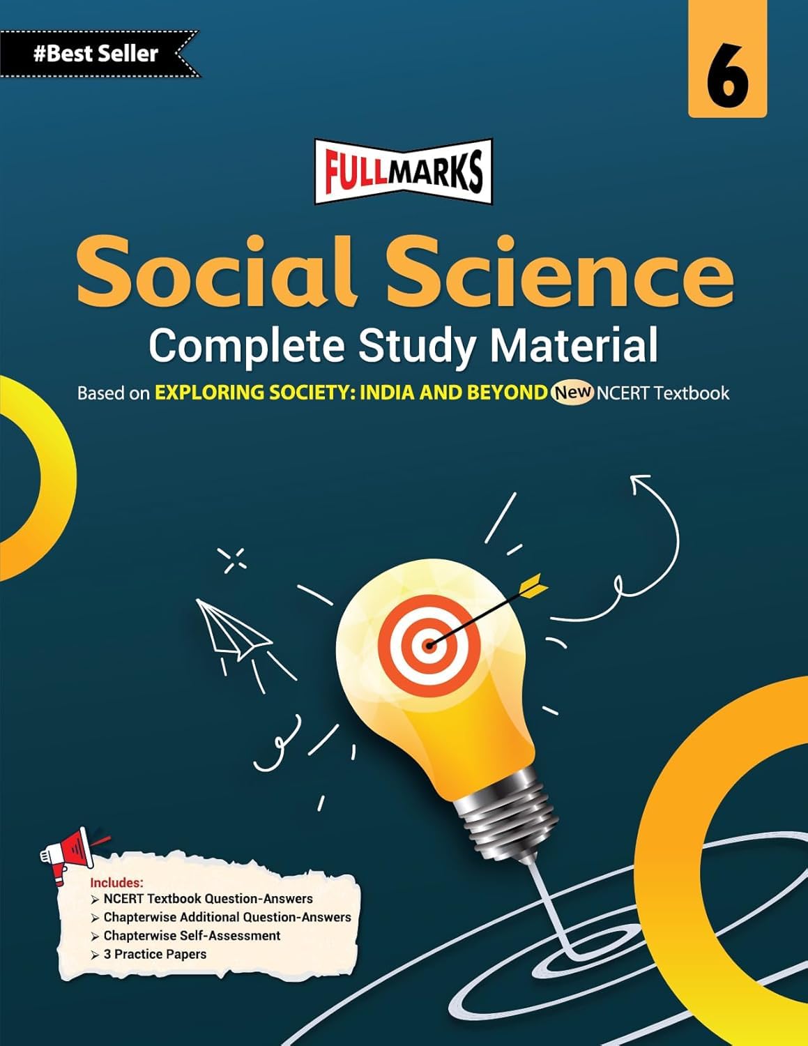 Full Marks Social Science EXPLORING SOCIETY INDIA AND BEYOND CBSE Support Book Class 6 | NCERT Solutions | Question Bank | Reference Books | Help ... | Paperback � 1 January 2025: socialstudy [Paperback] [Jan 01, 2024] full marks