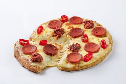 Smoky Pepperoni & Kheema Pizza
