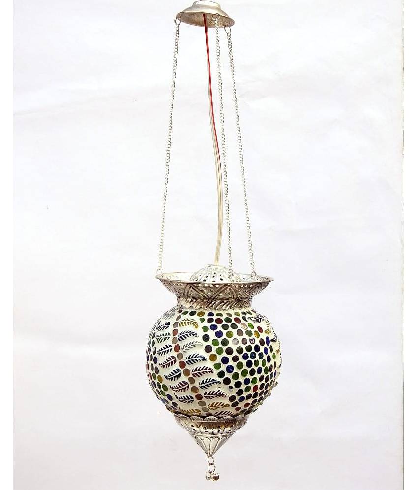 Susajjit Decor Glass Mosaic Night Decorative Lamp Ceiling Light Multi - Pack of 1