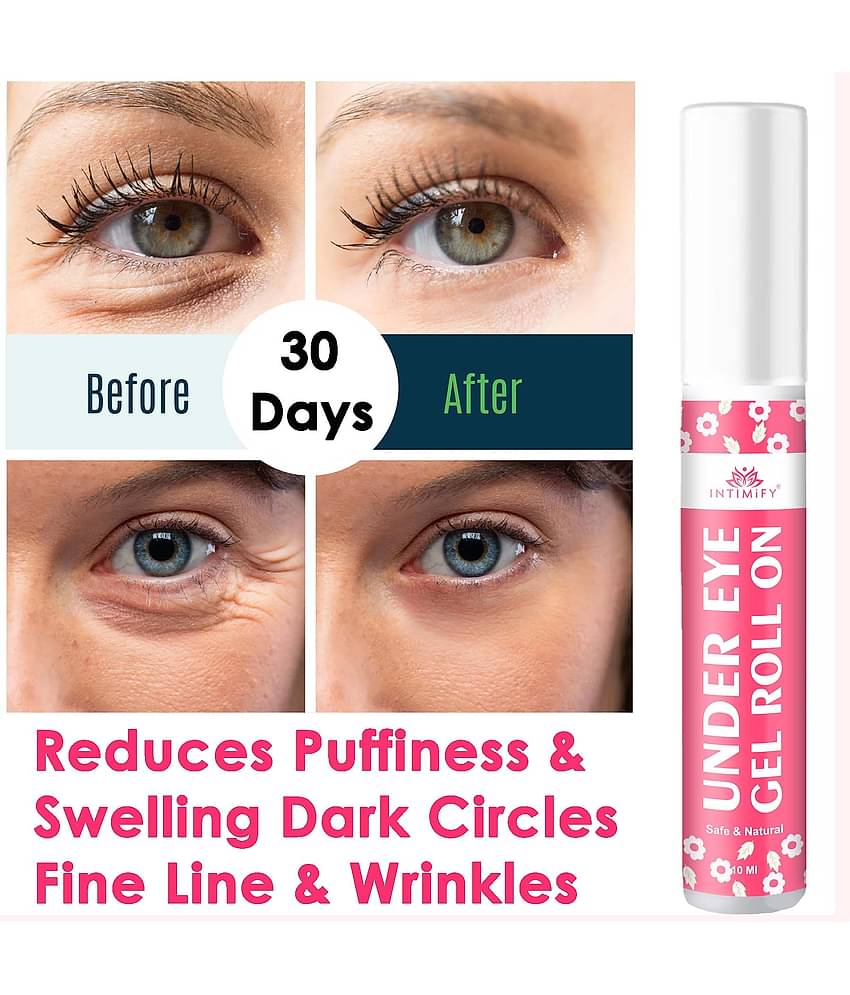 Intimify Under Eye Gel Roll On Dark Circle Remover Bye Bye Dark Circle Under Eye Cream 10ml